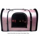 Printed Carry Bag Baby Pink For Pet